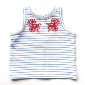 Janie Jack Embroidered Top 12m